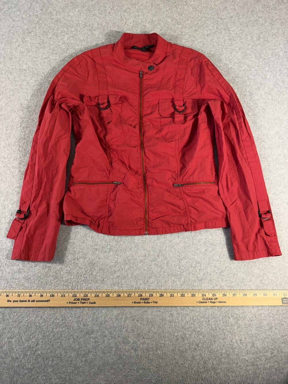 Lafayette 148 Jacket, Bright Red, Going Out Jacket, Size 4